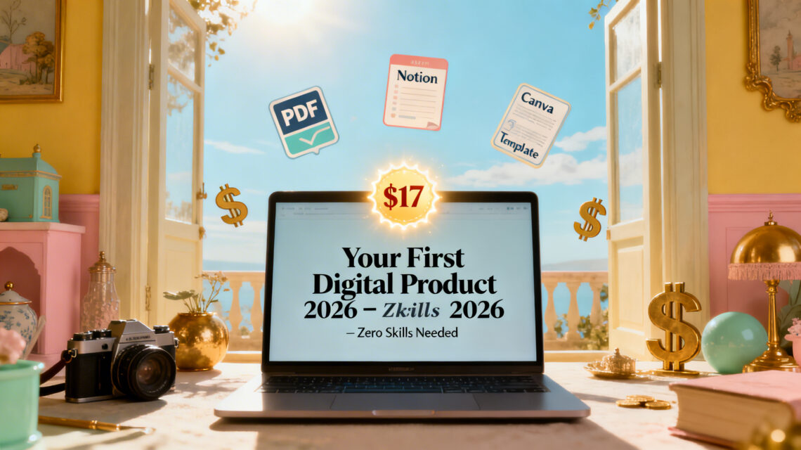 How to Create Your First Digital Product in 2026